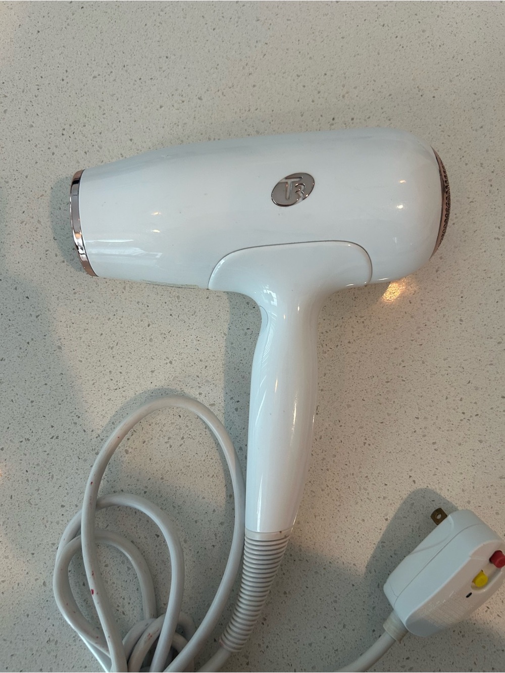 T3 Micro Professional Ionic Hair Dryer ONLY 125V 15A White (76800)